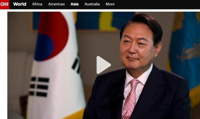 尹大統領「北朝鮮へのコロナ支援」意向表明＝米CNN