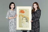 女優で画家のキム・ヒョンジョン　中国で招待展