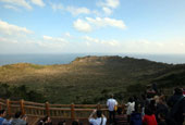 済州島の日が昇る「オルム」　城山日出峰
