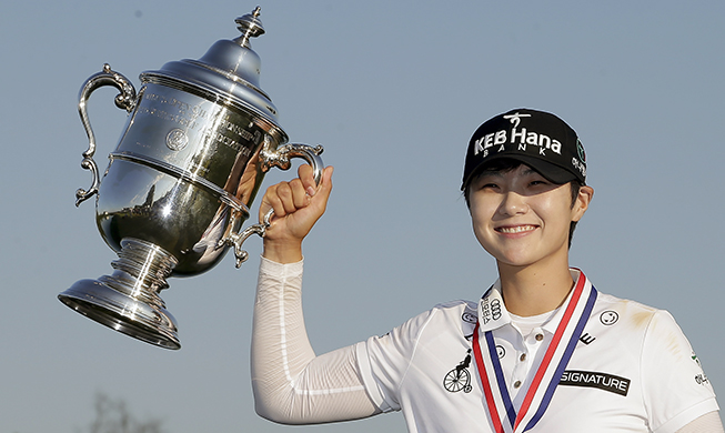 韓国のルーキー朴城炫、全米女子オープン初優勝