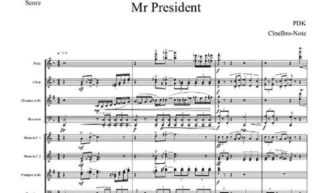 作曲家の金亨錫、「大統領に捧げる曲」製作