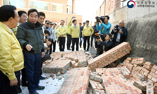 韓国政府、浦項地震の被害対応に注力