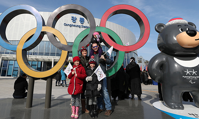 平昌冬季オリンピックのホットスポット「江陵駅」