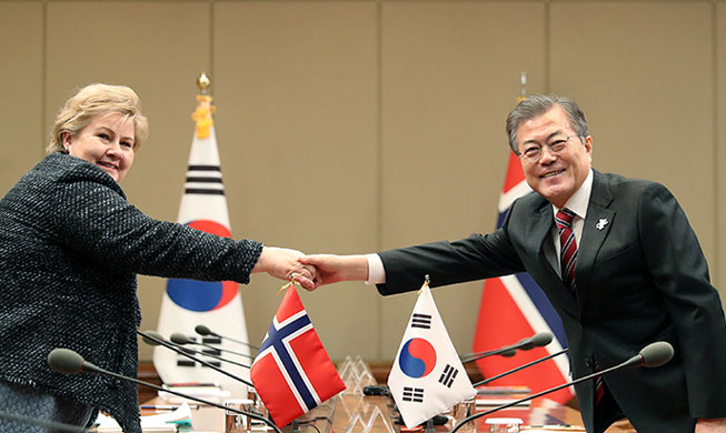 [2018南北首脳会談]駐韓ノルウェー大使からのお祝いメッセージ