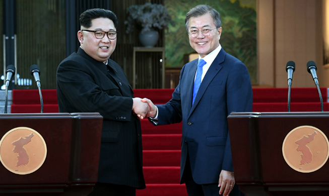 韓国人の大半が「韓半島の平和体制構築を支持」
