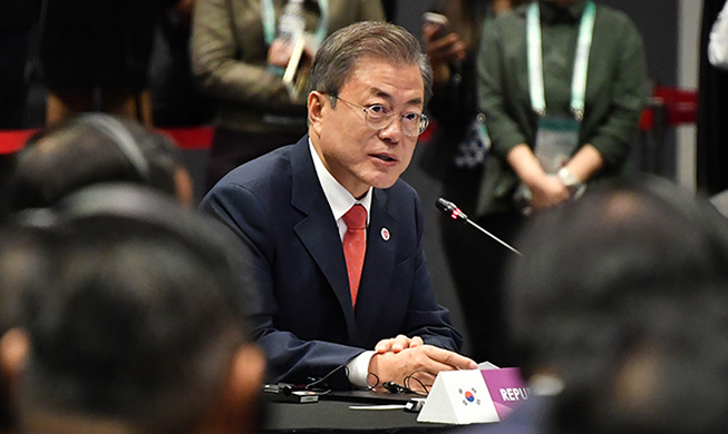 文大統領「新南方政策は韓国とＡＳＥＡＮの共同繁栄への意志」