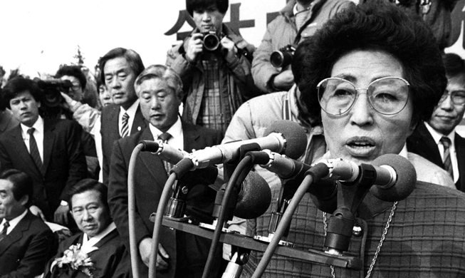 韓国代表的な女性運動家　李姫鎬夫人死去