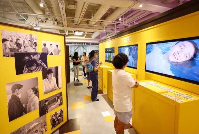 Ｋドラマの体験型展示