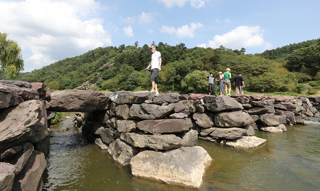 【写真で見る韓国】韓国最古の石橋「ノンダリ」