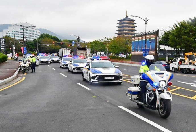 ＡＰＥＣまであと１０日、警察が警護訓練