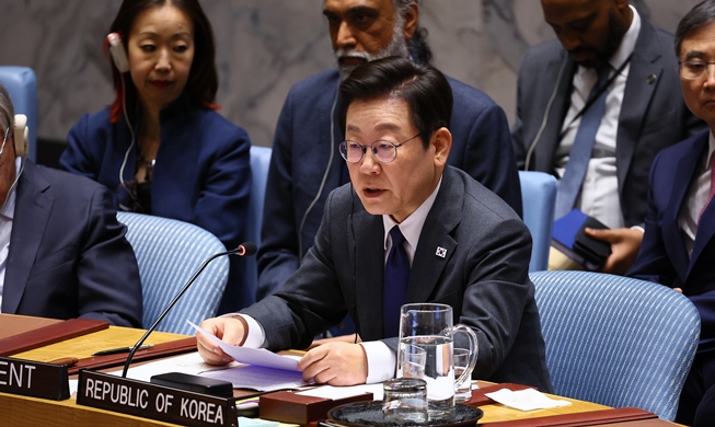 李大統領、国連安保理の討議を主宰