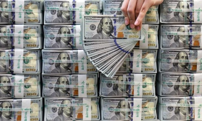 ４月の外貨準備、４２億２０００万ドル増加