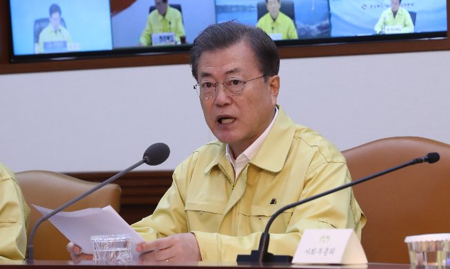 韓国 感染症の警戒レベルを最高の「深刻」に引き上げ