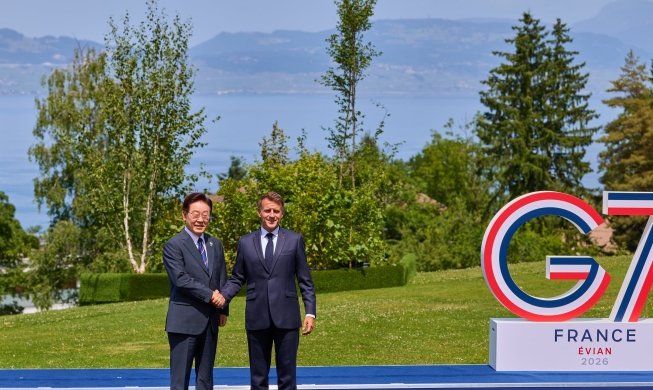 李大統領、Ｇ７首脳会議の拡大会合に出席