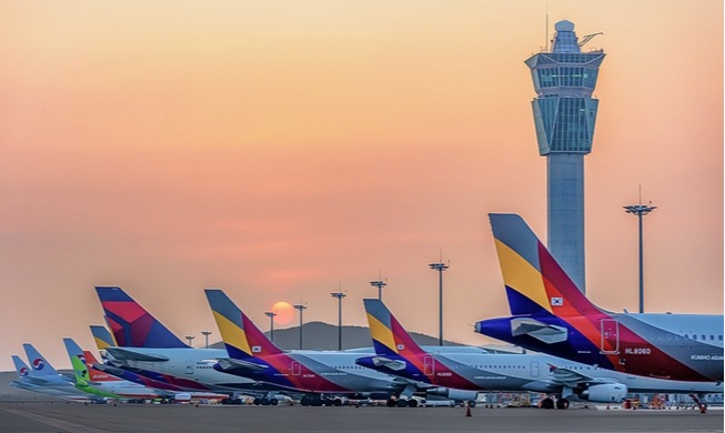 韓国の航空運航数が１００万便を突破