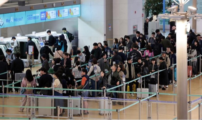 仁川空港、今年上半期利用旅客３６３６万人