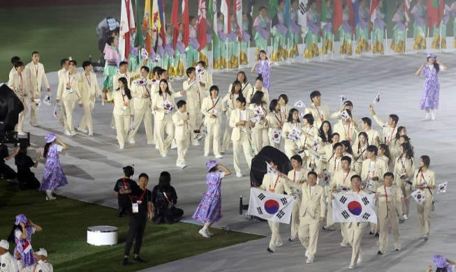 韓国、アジア大会総合３位