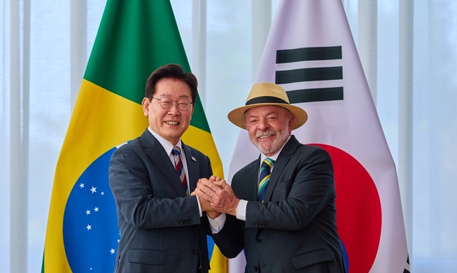 韓国・ブラジル首脳会談