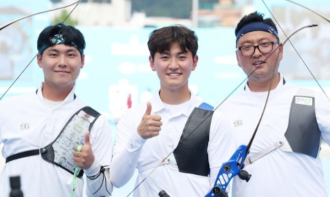 韓国アーチェリー男子、世界選手権団体で３連覇
