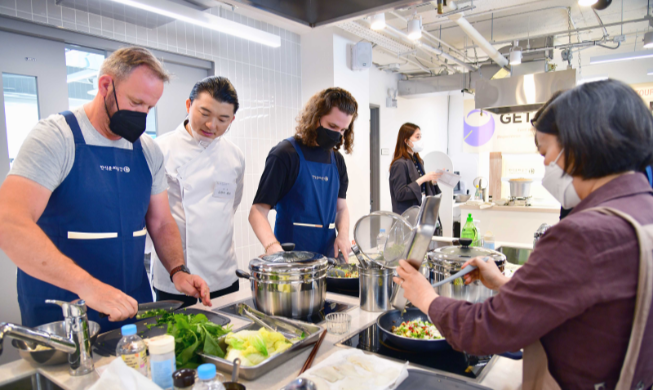 外国人向け韓国料理教室開催