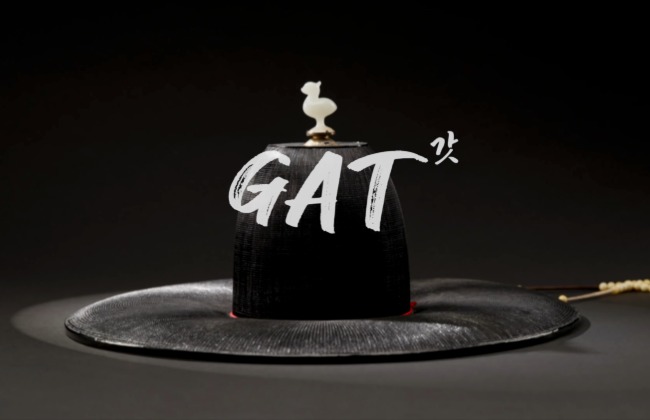 韓国の伝統帽子「カッ」