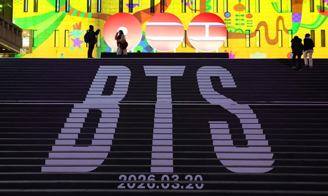 ＢＴＳ、３月に光化門で「アリラン」披露へ