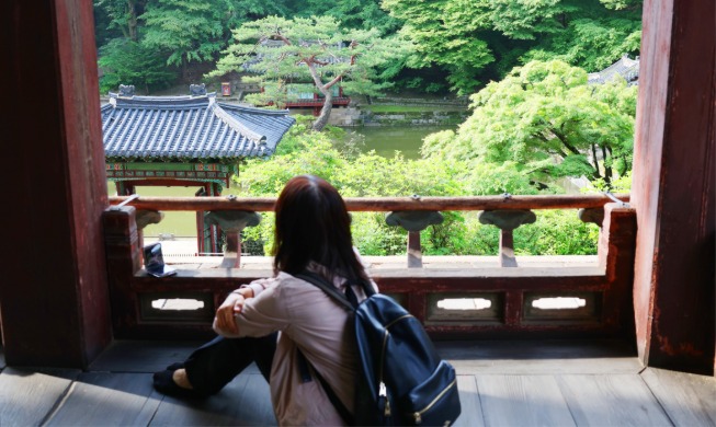 朝鮮王室、朝の庭園を歩こう