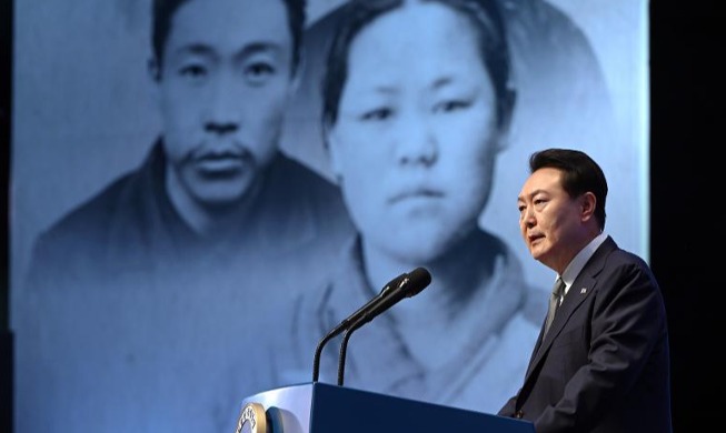 尹大統領　「自由拡大・共同繁栄に寄与すべき」