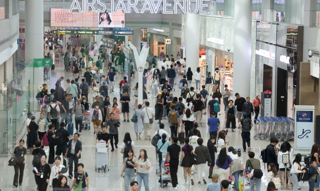 韓国航空会社の上半期旅客数５３４０万人　コロナ前の８４％に回復