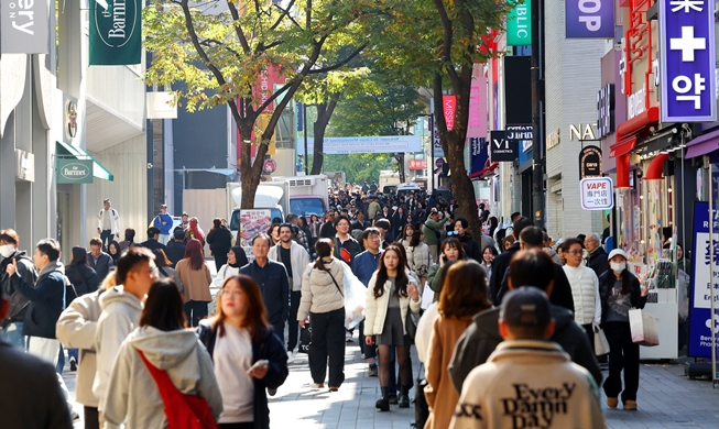 韓国の生活満足度80％超、過去最高水準に