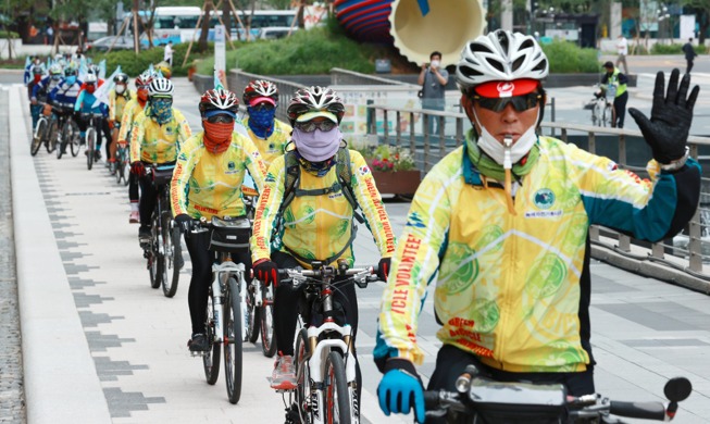 【写真で見る韓国】世界自転車デー