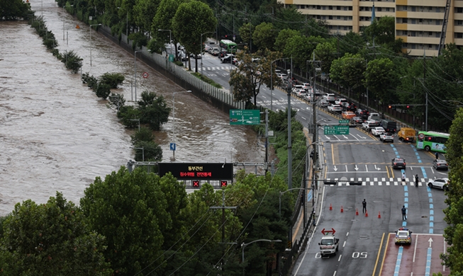 [韓国公共行政の優秀性] ② 洪水被害、ＡＩで防ぐ