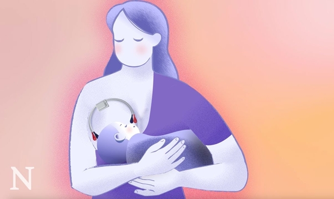 韓米研究チーム、赤ちゃんが飲んだ母乳量を測定