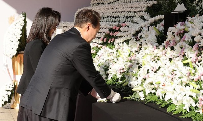 尹大統領「事故収拾が最優先」ソウルの繁華街事件で談話発表