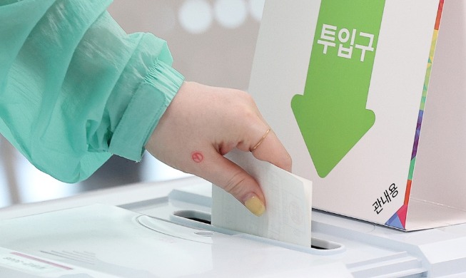 第２１代大統領選挙の事前投票