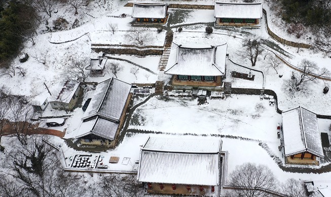 雪の龍泉寺