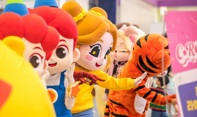 韓国のキャラクターが一堂に会するフェア　１８日に開幕