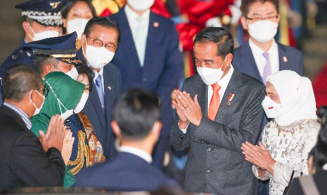 韓国とインドネシア きょう首脳会談　防衛・経済安保など議論へ