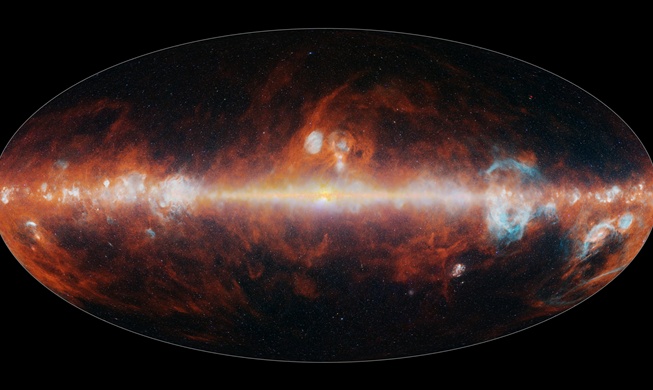 宇宙望遠鏡「スピアエックス」、全天地図を公開