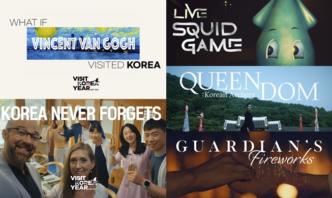 韓国観光広報映像５本、公開１カ月で２億ビュー突破