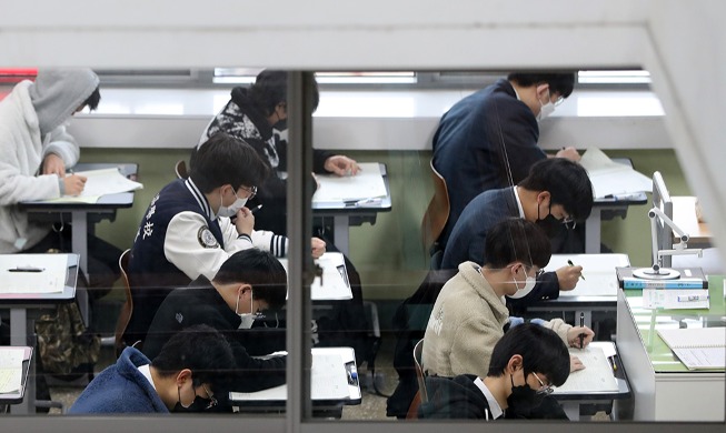 今年初の全国連合学力評価試験