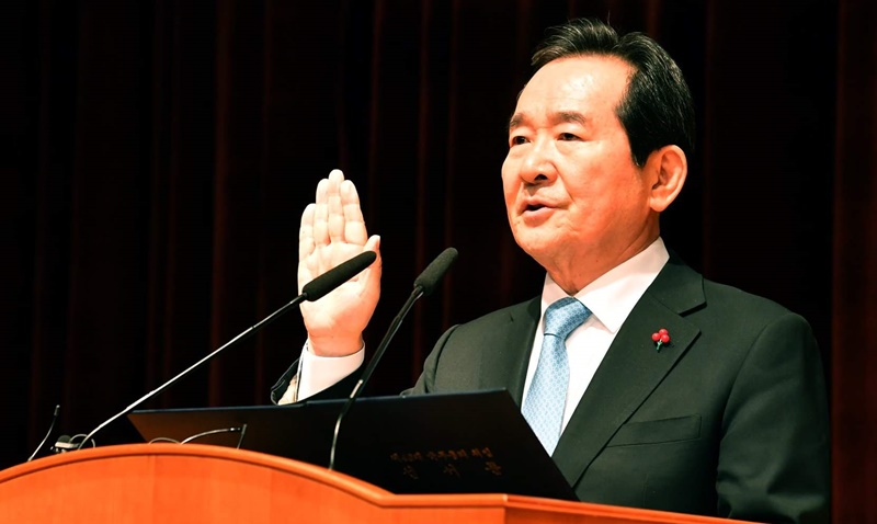 丁世均新首相が就任