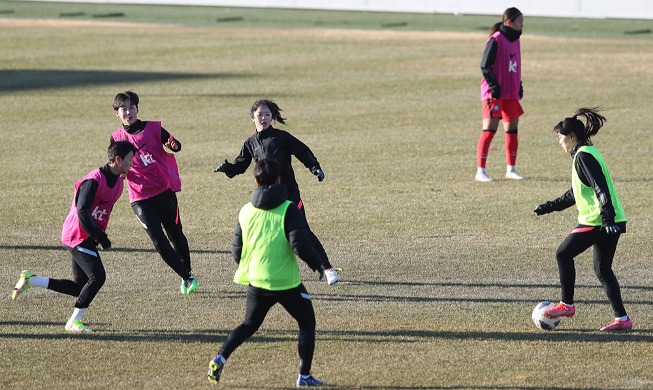 AFC女子アジアカップ2022 優勝に向け訓練！