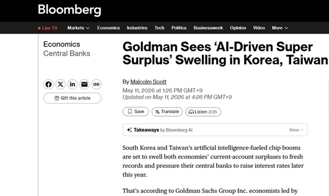 ＡＩブームで韓国の超大型経常黒字が本格化