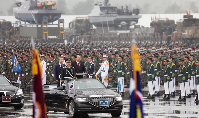 「国軍の日」記念式典