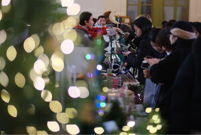 「秘密のクリスマス駅」