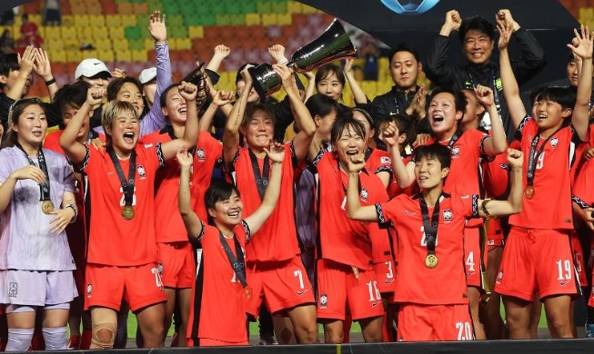 サッカー韓国代表、東アジアカップ制覇