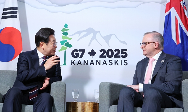 イ・ジェミョン大統領、Ｇ７公式日程開始