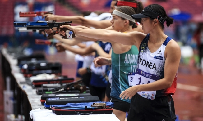 韓国近代五種、世界選手権で総合優勝