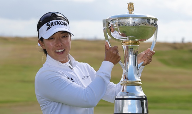 シン・ジウン、スコットランド女子オープン優勝